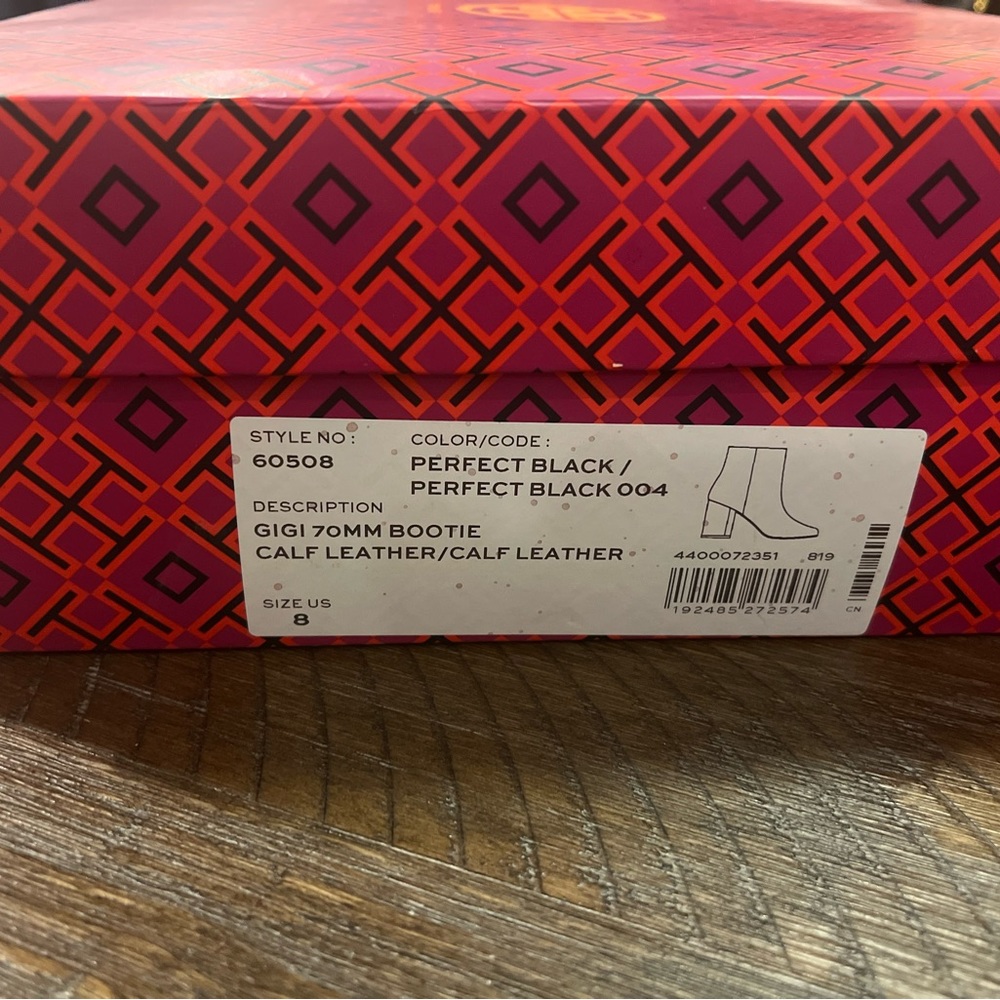 Tory Burch Calfskin Ankle Boots - Picture 8 of 8